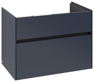 V&B Waschtischunterschrank Collaro 75,4x54,6x44,4cm, WT mittig, marine blue