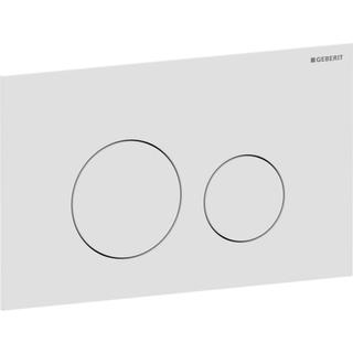 Geberit Betätigungsplatte Sigma40 ro, w ma / Etc.besch., f 2-Mg-Spül.