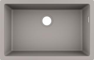 hansgrohe Unterbauspüle 660 S510-U660 658x398mm, 1 Hauptbe., o. HL, betongrau