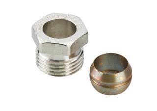 Danfoss Klemmverbinder R 1/2 AGx14mm, f Kupfer-/Weichstahlrohre