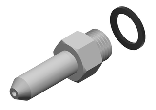 BOSCH Ersatzteil TTNR: 8738804027 Hauptgasd 2,15 Bohrung Sw16 48lg everp