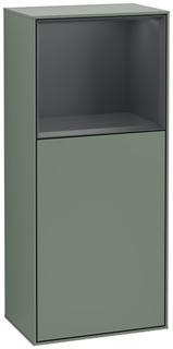V&B Seitenschrank Wandbeleuchtung Finion 41,8cm, l, LS, Rg md b m Lac, Oli. m Lac
