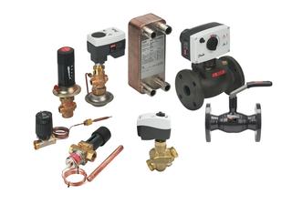 Danfoss Kugelhahnset Akva Lux Reno Eco 2 St, DVGW, 4 St, Heizung, 3/4"