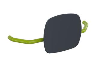 HEWI Rückenstütze 801 Wandabst. 230mm, Lehne anthr, apfelgrün
