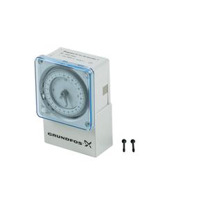 Grundfos Schaltuhr TS 3/T, m 24-Stunden Anz, f Wandmontage