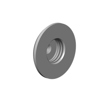 DO Abdeckung ERSATZTEILE 083030501 D 30 x 9,5 mm Messing gebürstet (23kt Gold)