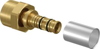Uponor Press-Übergangsmuffe Rapex 20mmxRp 1/2, mit Presshülse