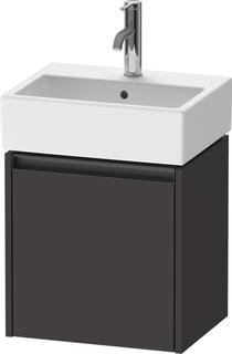 Duravit Waschtisch-Unterschrank Ketho.2 43,4x33,8x44cm, 1 Tür, wd, An L, gra m