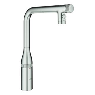 GROHE Spültischmischer Essence SmartC herausz. Dual-Spülbrause, supersteel
