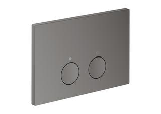 hansgrohe Betätigungspl. Axor FlushPlate f 2-Mg-Spül., Met., pol. black chrome