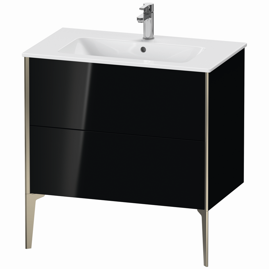 Artikelbild 1 des Artikels „DU WTU bodens.XViu 594x810x480 f.233683 2 Ausz.champ. matt/schwarz hgl. ES Ahorn “