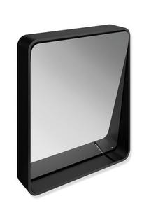 HEWI Kippspiegel System 800 schwarz tiefmatt, 580x680x115mm