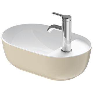 Duravit Aufsatz-Waschtisch Luv 42x27cm, gs, m HL, o Ü, m HLB, w/s m