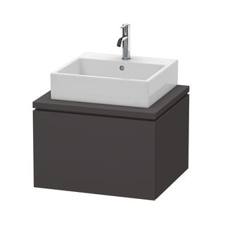 Duravit Waschtisch-Unterschrank L-Cube 62x54,7cm, graph matt, f Kons, 1 Auszug