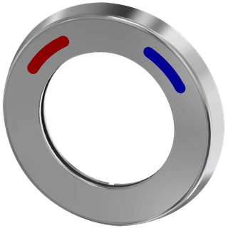 AR Schubrosette, mit Farbmarkierung, für Thermostat, 2030022726