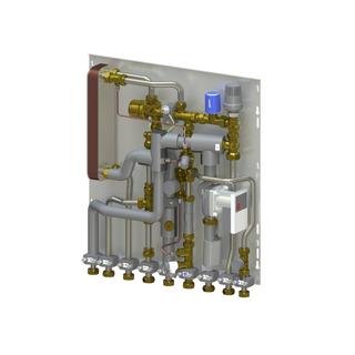 Uponor Combi Port M-Pro Wohnungsstation UFH 15 CB BP DI MS UL SS ZA 2C