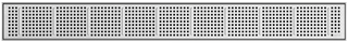 ACO SD Public X Rost Quadrato Quadrato 3000x132mm K3 3p