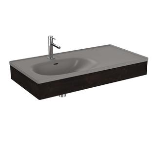 VitrA Möbelwaschtisch-Set Equal 100x52cm, m MWT asy, st-g m, m Bl Ul
