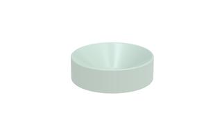 Waschtisch Pedestal BetteSuno d= 34x86,3cm, mit Hahnloch, salvia