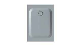 Duschwanne BetteUltra 8729 110x80x3,5cm, Wannenträger, quartz