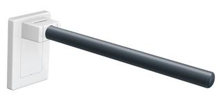 HEWI Stützklappgriff Mono System 800 K Ausl. 600mm, Abd. reinweiß, apfelgrün