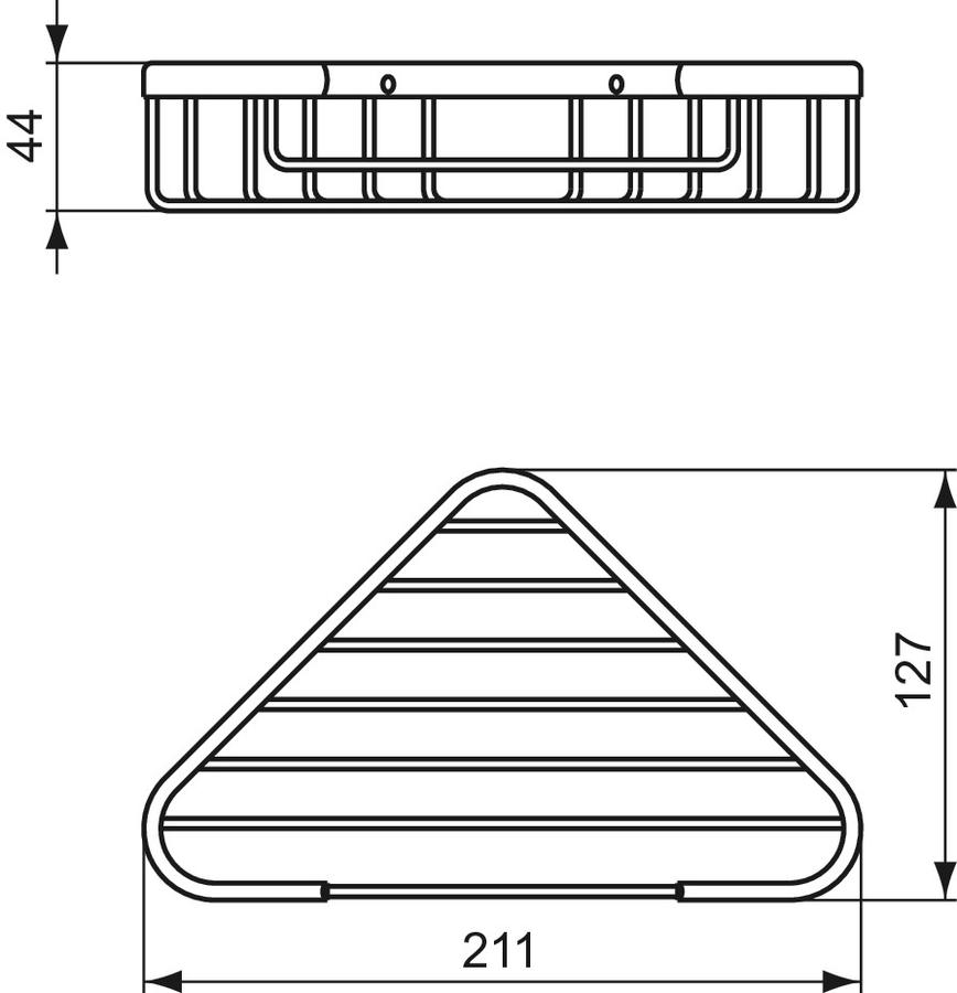 Artikelbild 6 des Artikels „Ideal-Standard Eck-Seifenkorb IOM mit Befestigungssatz “