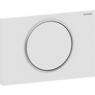 Geberit Betätigungsplatte Sigma10 Round Pl/T w ma, Rg pol., ES, f Spül-St.