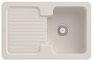 V&B Spüle Condor 45 m Abl.garn, Hand., crema CeramicPlus