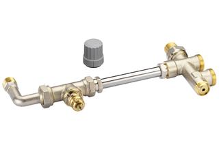 Danfoss Steigrohrventil-Set RA-KE R 1/2xG 3/4 A, für Einrohranlagen