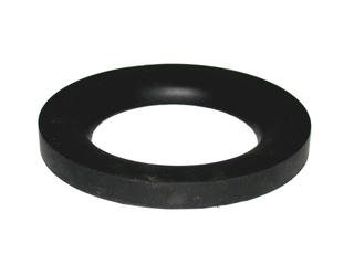 KÖRO WC-Abgangsverbinder 135x85x13,5mm, Moosgummidichtung, sw