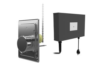 Airjekt 1 Ceramic RV 140x200 mit Tür mit Edelstahl-Reinigungstür 140/200