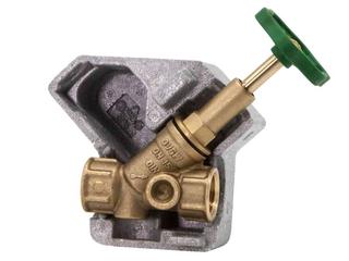 Schlösser Freistromventil DG1505 DN 15, Rp 1/2, m DS, o Entl., steig Sp