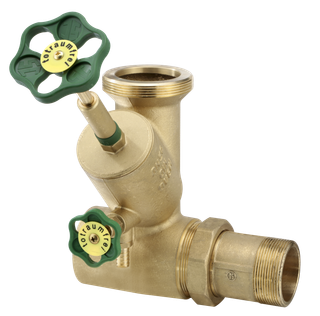 Schlösser Abzweig-T-KFR-Ventil 7600 DN 50, G 2x2 3/4, steigende Spindel