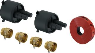 Uponor Ecoflex Varia Rohranschluss Set Varia Twin 32x2,9/140