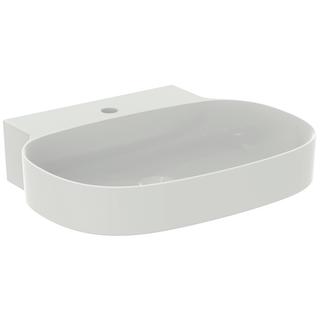 IS Waschtisch Linda-X 60x50x13,5cm, 1 Hahnl., o. ÜL, seidenw