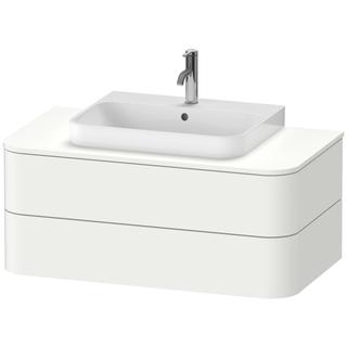 Duravit WTU o. ES Happy D.2 Plus 40,8x100x55cm, 2 SchKa., weiß supermatt
