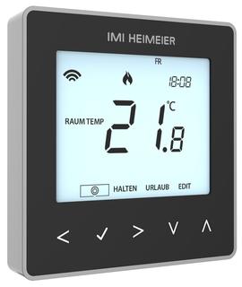Heimeier Raumthermostat neoStat V2 für elektrische Fußbodenheizung, schwarz