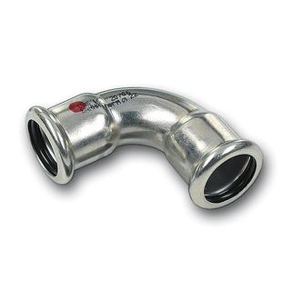 Sanha Bogen Therm 24002A 76,1mm, 90Gr, beidseitig Innenpressende