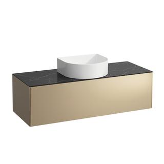 Laufen Schubladenelement/Sideboard SONAR 117,5x34x45,5cm, AS mitt, Go/Ne Marqu