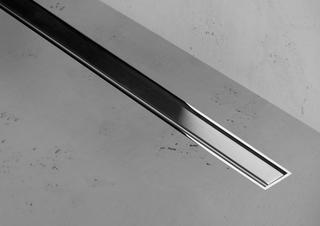 ESS Duschrinne XS Z-1 900mm, ES geb., Rah. Edelstahl verchromt