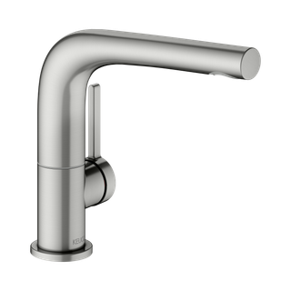 Keuco WT-Einhebelmischer 150 Edition 400 A 153mm, schw, o Abl, edelst./finish