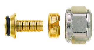 Heimeier Klemmverschraubung 20x2mm, Messing vernickelt