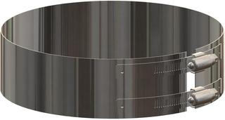 ATEC Klemmband DN 110/160, opt., PP, Edelstahl blank