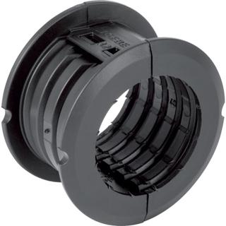 Geberit Rohrschell.-Einlegeschalen Mepla d= 26mm, 2-teilig, schwarz, PP-C