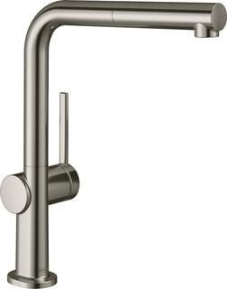 hansgrohe SPT-EHM 270 Talis M54 ND, m Ausz.-Ausl., 1jet, Edelstahl-Optik
