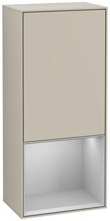 V&B Seitenschrank Finion 41,8x93,6cm, r, Rg u lig Gr m, sa m Lac