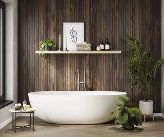 Naturepanel Brown Warmia Walnut HydroLock T&G 2400x598x11mm