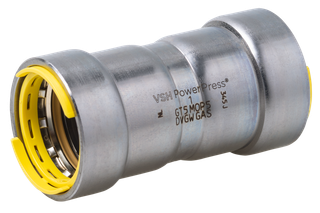 AIPS Muffe VSH PowerPress C9401G 1/2", Stahl, HNBR O-Ring, DW-Kontur