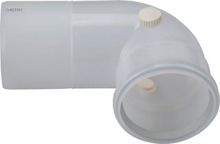 BOSCH Zuluftanschluss AZB 1357, Bog. 90Gr, d 110mm, m Messöffnung