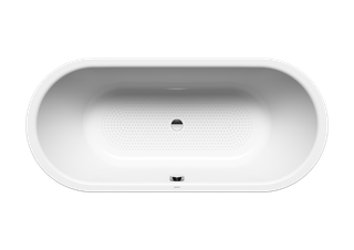 Kaldewei Badewanne CLASSIC DUO 1113 170x75cm, ov., f., VAS, Schallsch., we.